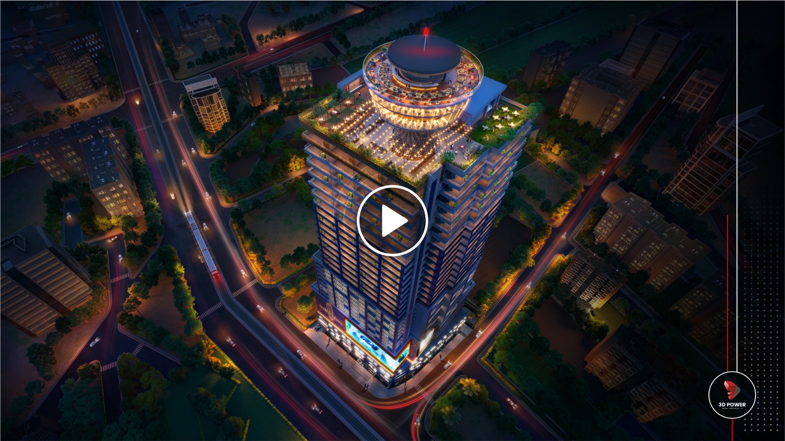Best Architectural walkthrough animation of luxuriouse High-rise Apartment in Pune